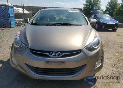 2013 Hyundai Elantra Gls z USA, uszkodzony, nr VIN 5NPDH4AE9DH444482